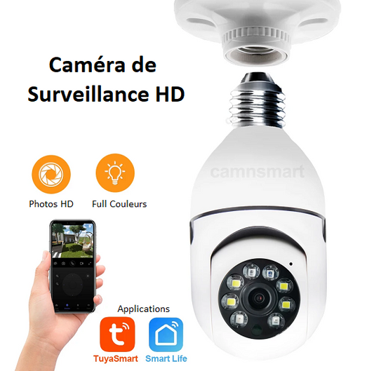 Caméra de Surveillance à Culot